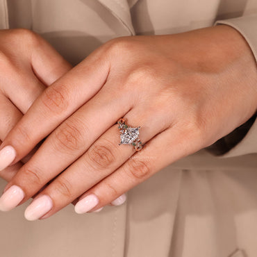 Dutch Marquise Nature Inspired Ring