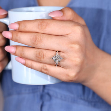 Dutch Marquise Engagement Ring in Muse Setting