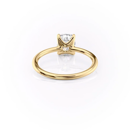 1.50 CT Elongated Cushion Cut  Moissanite Diamond Solitaire Engagement Ring